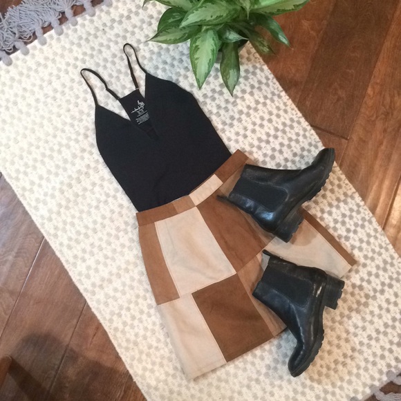 Free People Tops - Free People Move Along Black Body Suit